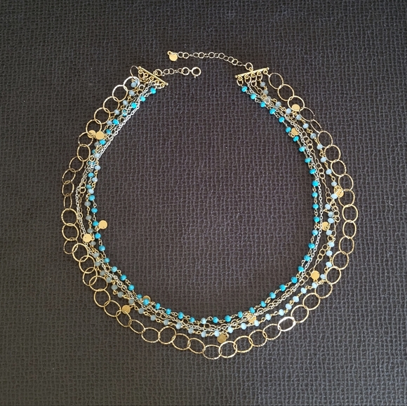 Jewelry - Five🖐 Strand Necklace Statement Necklace